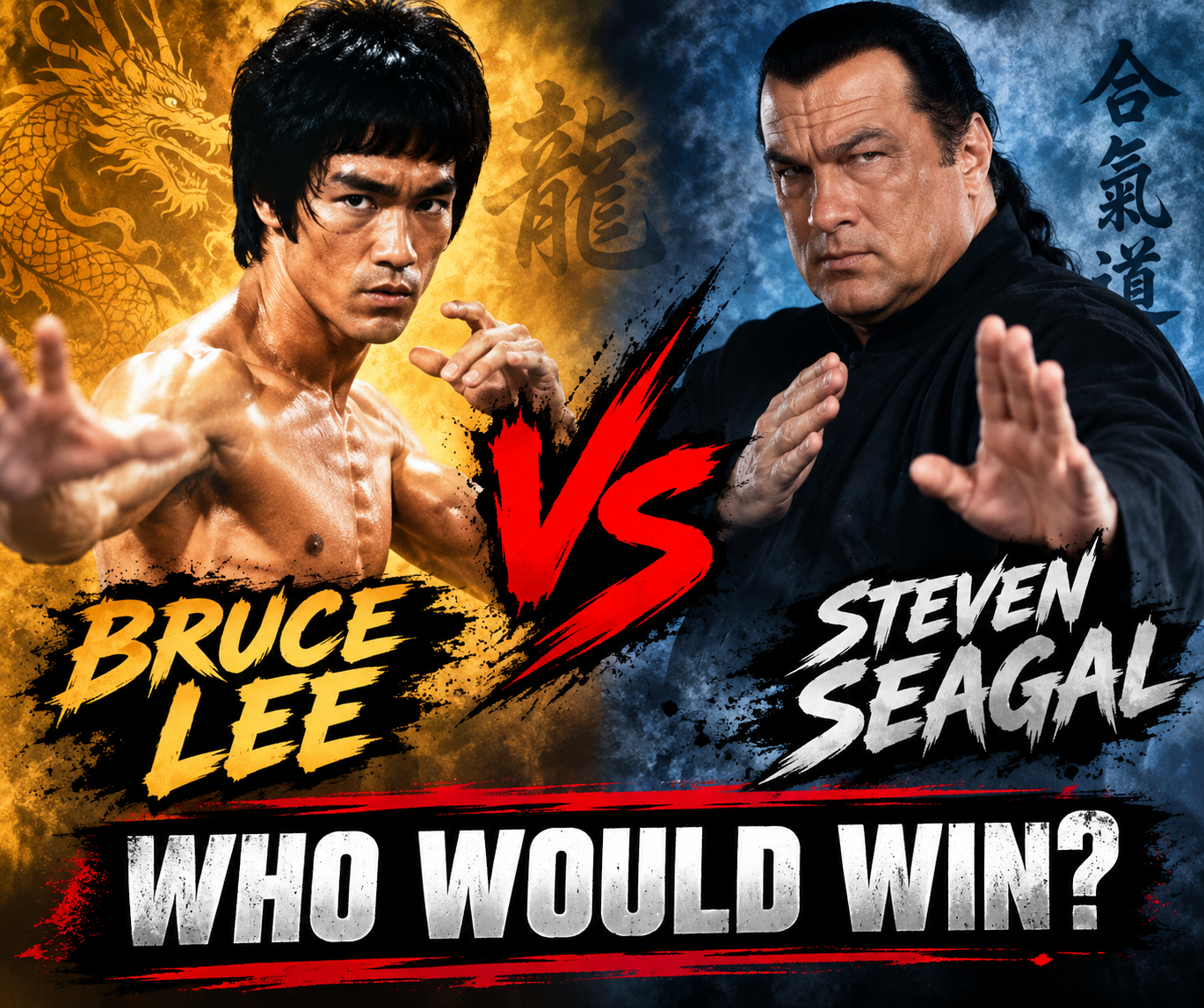 Bruce Lee vs Steven Seagal — The Truth They Tried to Hide